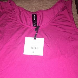 Agnes Dora pink (raspberry) essentials tank NWT XL